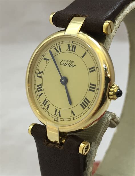 cartier womens watch used|vintage cartier watches.